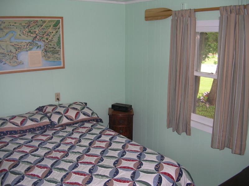 Bedroom with a full bed
