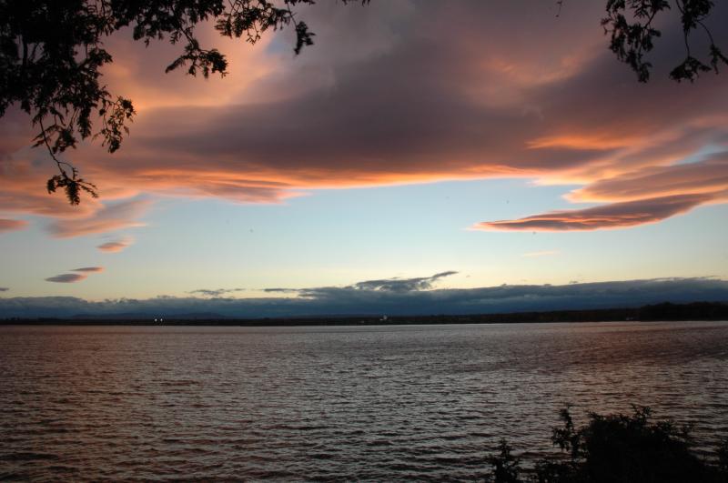 Sunset from our Cabin